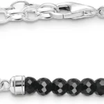 THOMAS SABO Damen-Armband 925er Silber Farbstein 32023683