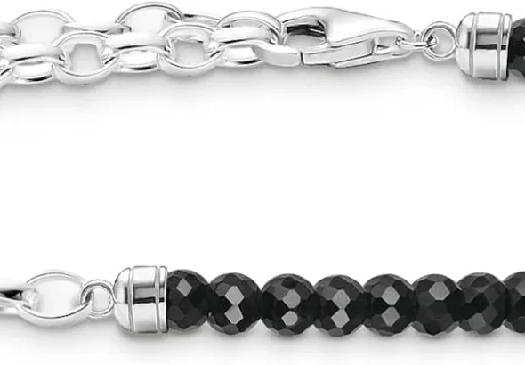 THOMAS SABO Damen-Armband 925er Silber Farbstein 32023683