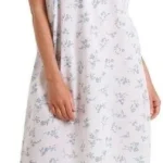 Lady Olga Ladies Poly Cotton Floral Short Sleeve Nightdress from 10-32