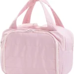 Travel Makeup Bag,with Multiple Compartments for Organizers,Compact Cosmetic Makeup Bag Travel Accessories Gifts Travel Toiletry Bag for Women