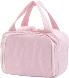 Travel Makeup Bag,with Multiple Compartments for Organizers,Compact Cosmetic Makeup Bag Travel Accessories Gifts Travel Toiletry Bag for Women