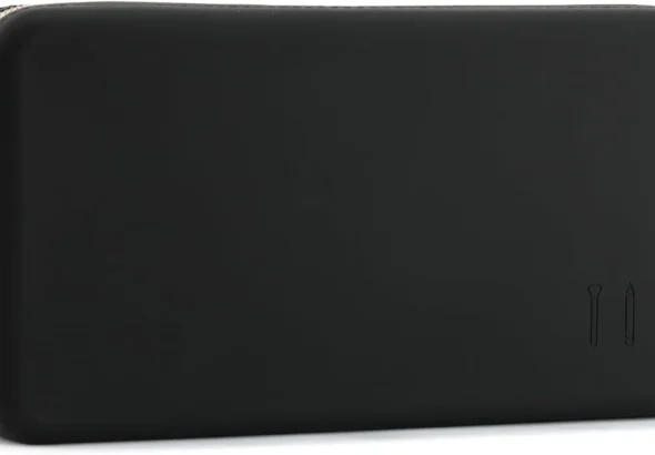 FVION Makeup Bag for Travel, Large Silicone Cosmetic Bag, Make Up Brushes Holder Case, Portable Makeup Organiser for Women Girls (Black)