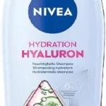 NIVEA Hydration Hyaluronic Moisturising Shampoo, Hair Care for Dry Hair with Hyaluron, Vegan Hair Shampoo without Silicone for Natural Shine (250 ml)