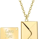 Love Letter Necklace with Engraved Message