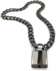 Padlock Necklace with Keys