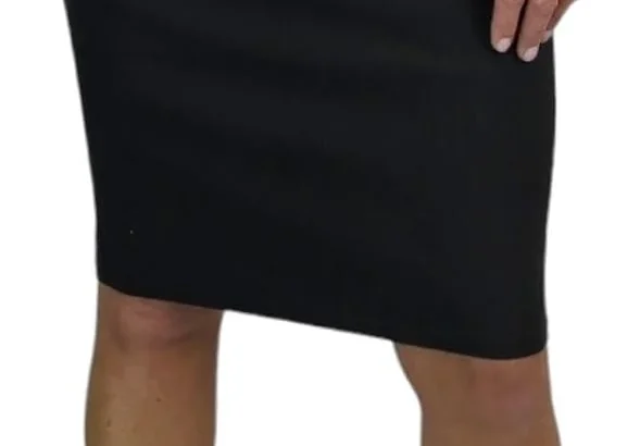 Pencil Skirt for Women Stretch Office Above Knee Slim Fit