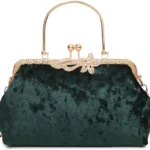 NICOLE & DORIS Women Clutch Purses Ladies Evening Bag Velvet Handbag Crossbody Shoulder Bag Grab Bags Luxury Clutch Bags Party Bag Prom Wedding Bag