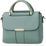 NICOLE & DORIS Top Handle Crossbody Handbag for Women & Girls, Green, Size L