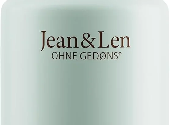 Jean&Len Conditioner Hydration Rosemary & Ginger, for Dull and Lacklustre Hair, Intensively Nourishes and Improves Combability, Conditioner with Spicy Scent, Paraben- and Silicone-Free, 300 ml