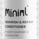 Miniml Natural English Lavender and Chamomile Conditioner - Nourish and Repair - For Dry, Damaged Hair with Pro-Vitamin B5 - Sulphate and Paraben Free, Vegan and Cruelty Free - 1L Bottle