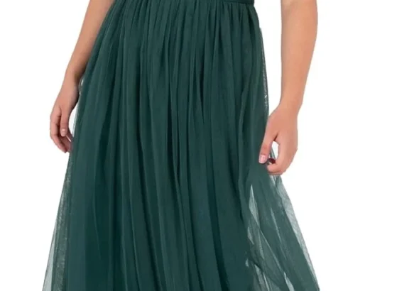 Ladies Maxi Dress with Halter Neck and Belt