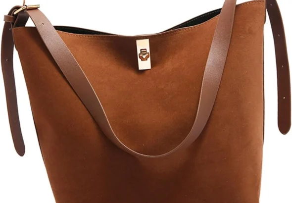 Women's Shoulder Bag PU Leather Crossbody Purse Adjustable Strap