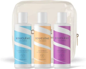 Bouclme Curly Hair Gift Set with Hydrating Travel Kit