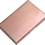 Slim Aluminum RFID Card Holder for Men and Women