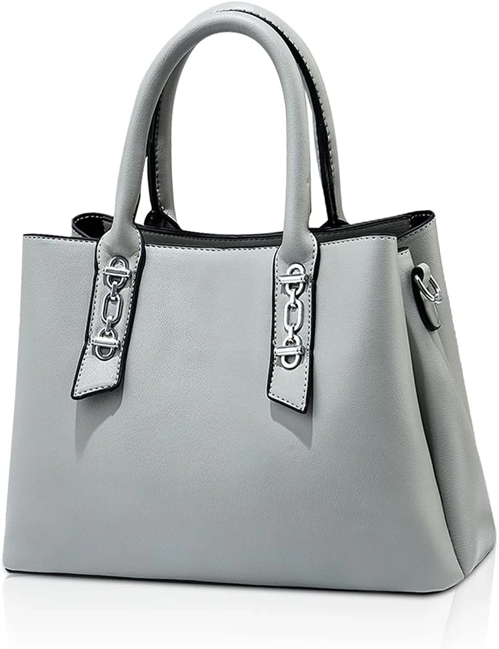 NICOLE & DORIS Fashion Handbags for Women Crossbody Simple Top Handle Bags for Casual Shoulder Bags Leather PU Ladies Tote Bag Medium Size Messenger Bags