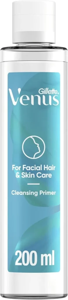 Dermaplaning Primer & Cleanser for Facial Hair & Makeup Removal