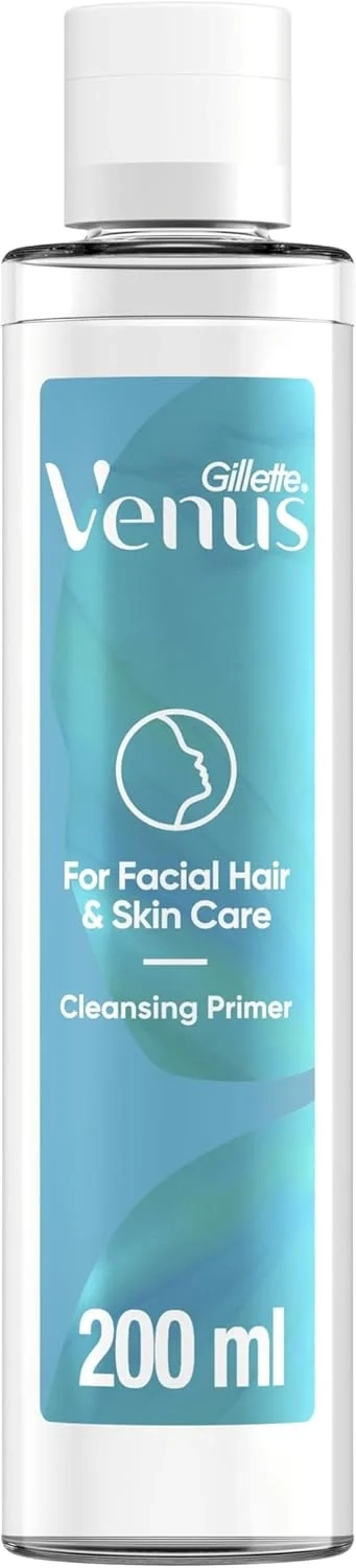 Dermaplaning Primer & Cleanser for Facial Hair & Makeup Removal