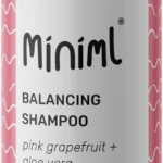 Miniml Natural Hair Shampoo Eco Friendly  500ml Pink Grapefruit & Aloe Vera Men and Womens Sensitive Scalp & Skin Cruelty Free Vegan Shampoo - For Greasy, Curly, Dry and Dandruff Hair