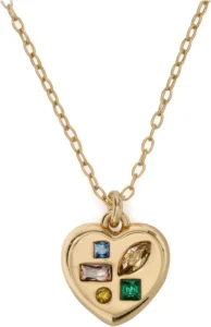 Kate Spade New York Self-Love Club Pendant, Gold Multi