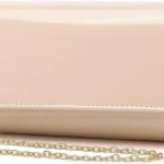 Patent Leather Envelope Clutch Womens Evening Handbag Stylish Shoulder Bag Purse for Christmas Wedding Party Prom