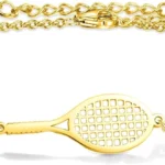 Tennis Racket Bracelet for Women and Men