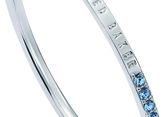 Ted Baker Claudia Narrow Crystal Hinged Bangle Bracelet for Women