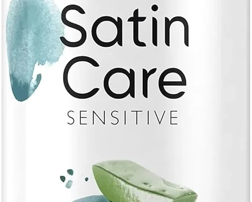 Gillette Satin Care Women's Shaving Gel, 75 ml, Specifically Designed For Sensitive Skin with Aloe Vera