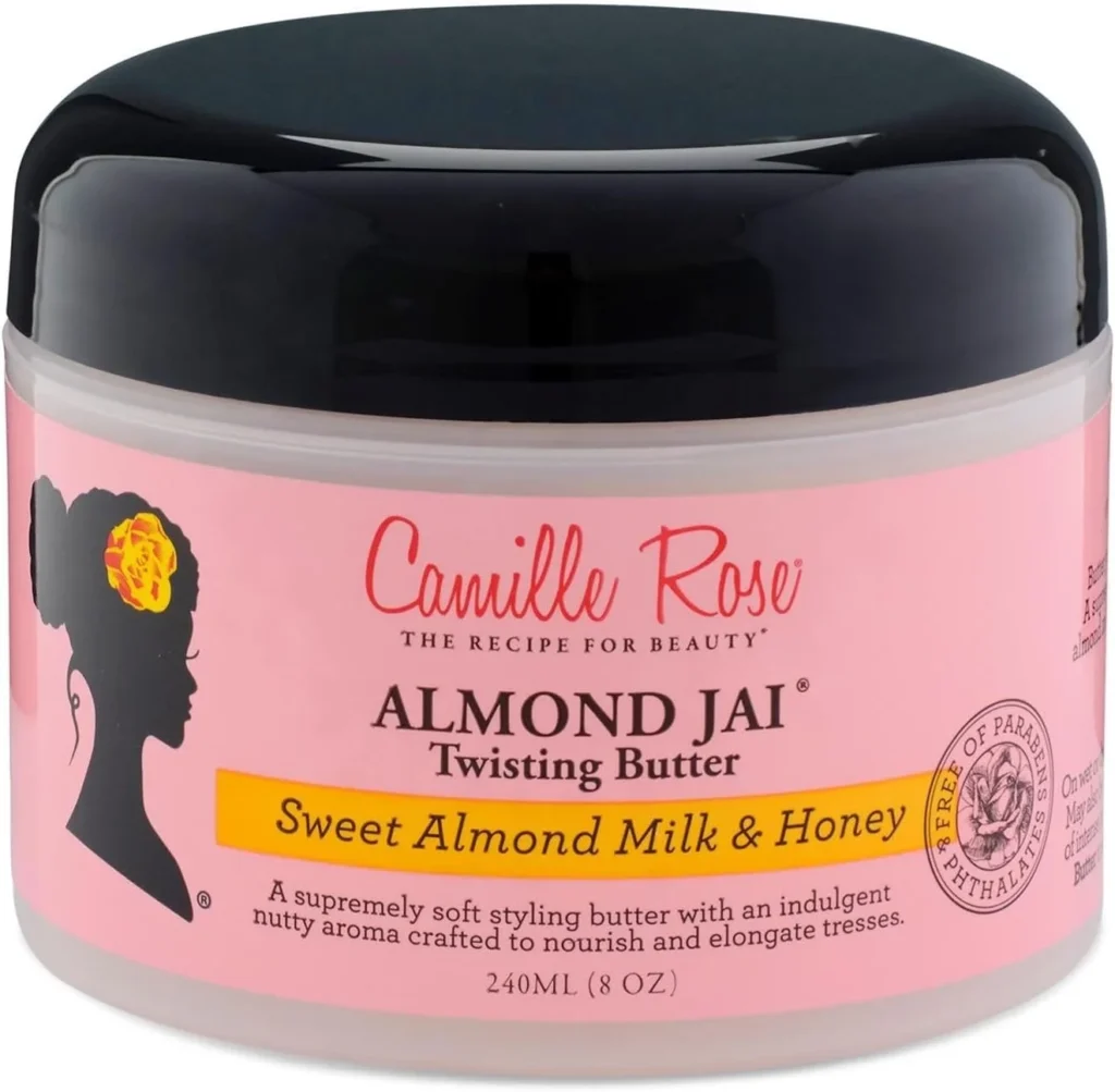 Camille Rose Almond Jai Twisting Butter for Nourished Hair