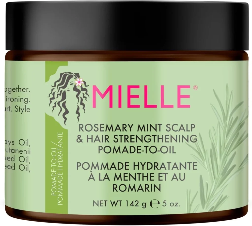 Mielle Rosemary Mint Hair Pomade for Moisture and Shine