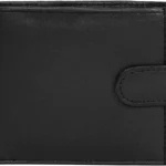 Mens RFID Blocking Genuine Leather Zip Around Wallet