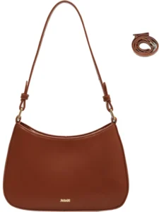 Makukke Small PU Leather Crossbody Bag for Women