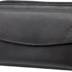 STARHIDE Women RFID Blocking Real Leather Full Zip Around Purse 5520