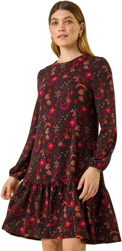 Smock Dress Women's Cotton Embroidered Summer Dress