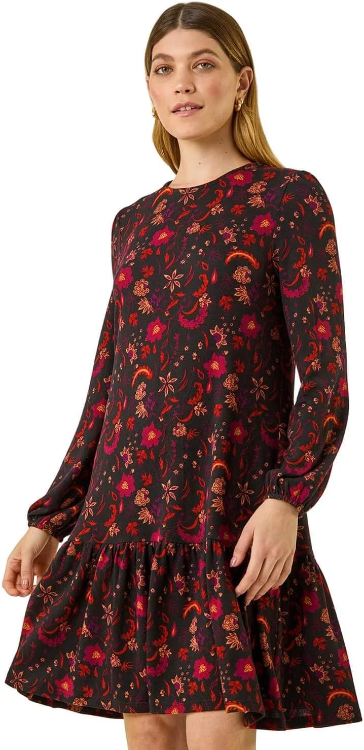 Smock Dress Women's Cotton Embroidered Summer Dress