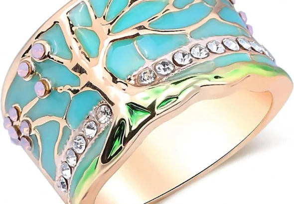 Tree of Life Ring Gold