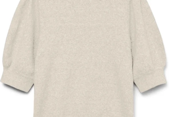 VERO MODA Women's Vmdoffy 2/4 O-Neck Pullover Ga Noos Pullover Sweater