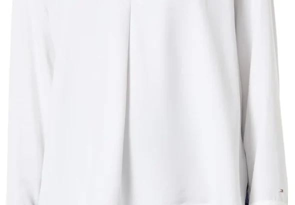 Tommy Hilfiger Womens Relaxed Blouse with Slit