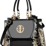 NICOLE & DORIS Patent Leather Handbags for Ladies Hobo Bag Stylish Tote Bag Women Shoulder Bags Exquisite Crossbody Bag Shopper Wedding Evening Bags