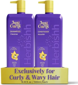 Coconut & Avocado Oil Curly Hair Shampoo and Conditioner Set