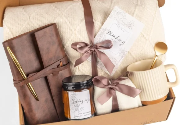 Self Care Gifts for Women, Get Well Soon Gifts Basket, Sympathy Gift BasketsCare PackageAfter Surgery Feel Better Thinking of You Sending Hugs Gifts Idea for Mom Her Best Friends Sister