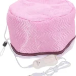 Hair Steamer with Heated Hood and Portable Cap