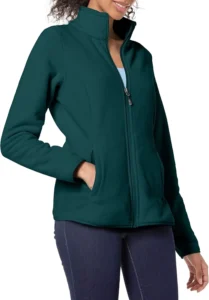 Amazon Essentials Women's Classic-fit Long-Sleeved Full Zip Polar Soft Fleece Jacket (Available in Plus Size)