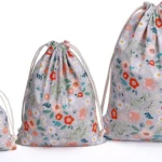 Drawstring Storage Bags Set for Travel and Home