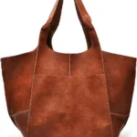 NICOLE & DORIS Large Tote Bags for Women Hobo and Shoulder Bags Soft Leather Vintage Oversized Shopping Bag Lightweight Work Bag Large Capacity Handbags