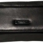 Lorenz Womens Ladies Black Soft Leather Slim Purse W13/1221L by Classyshades