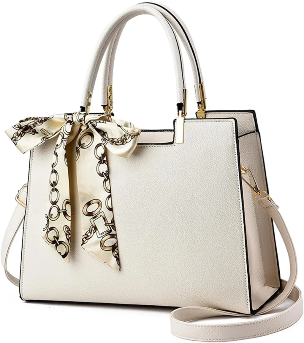 Women Handbags Elegant Tote and Crossbody PU Leather Bag