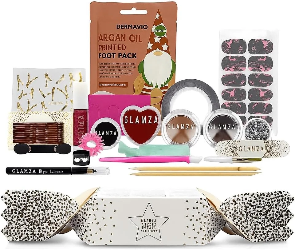 Glamza Lucky Dip Cracker Makeup Set (10 Pieces)