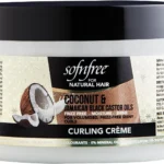 Curl Cream for Curly Hair with Coconut and Castor Oil