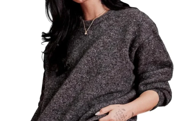 Amazon Essentials Women's Oversized Faux Mohair Jumper