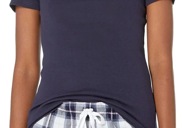 Amazon Essentials Women's Poplin Short and T